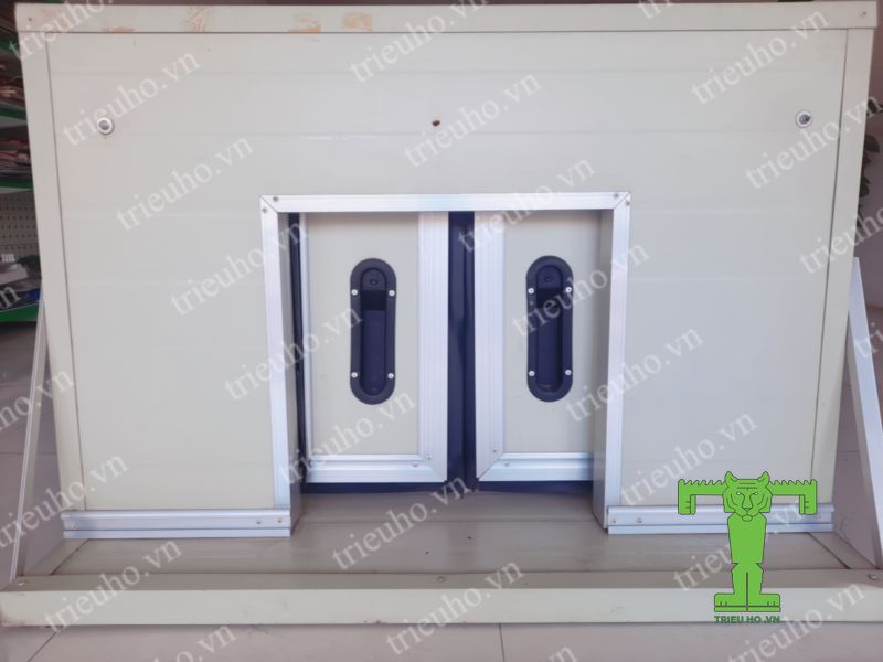 Mô hình cửa trượt panel 2 cánh 