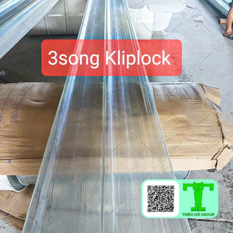 Tôn Nhựa Lấy Sáng Tại Đà Nẵng loại cliplock